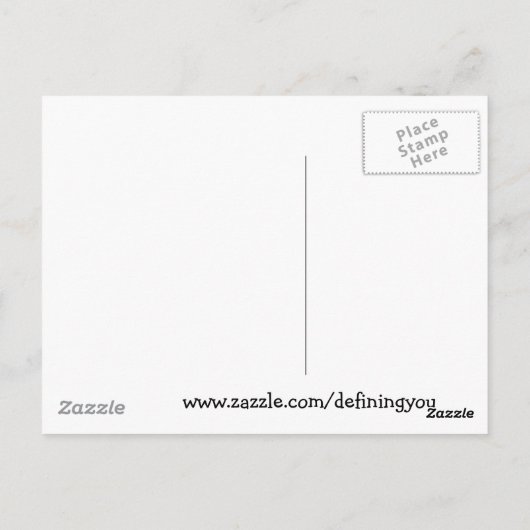 Carte Postale J'aime Ace (Dos)