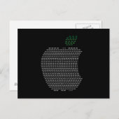 Carte Postale J'aime Apple Postcard (Devant / Derrière)