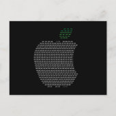 Carte Postale J'aime Apple Postcard (Devant)