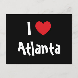 Carte Postale J'aime Atlanta