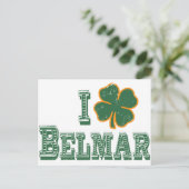 Carte Postale J'aime Belmar - Saint Patrick's Day (Debout devant)