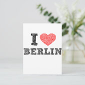 Carte Postale J'aime Berlin (Debout devant)
