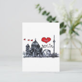 Carte Postale J'aime Berlin (Debout devant)