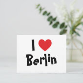 Carte Postale J'aime Berlin (Debout devant)