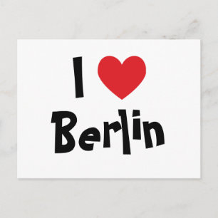 Carte Postale J'aime Berlin