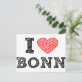 Carte Postale J'aime Bonn (Debout devant)