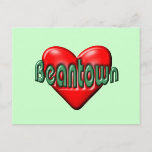 Carte Postale J'aime Boston