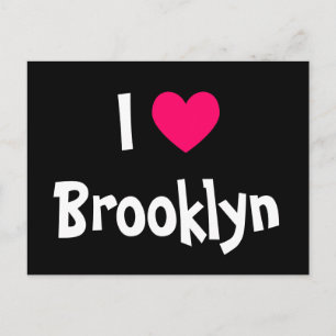 Carte Postale J'aime Brooklyn