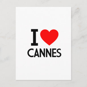 Carte Postale J'aime Cannes