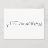 Carte Postale J'aime Chicago dans un style ecg extraordinaire (Devant)