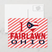 Carte Postale J'aime Fairlawn, Ohio (Devant / Derrière)