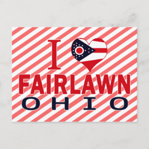Carte Postale J'aime Fairlawn, Ohio