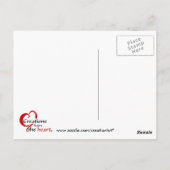 Carte Postale J'aime FROGS (Dos)