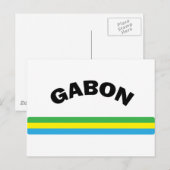 Carte Postale J'aime Gabon (Devant / Derrière)