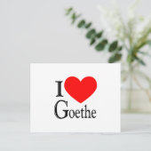 Carte Postale J'Aime Goethe (Debout devant)