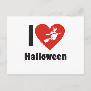 Carte Postale J'aime Halloween