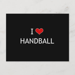 Carte Postale J'aime Handball