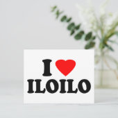 Carte Postale J'aime Iloilo (Debout devant)
