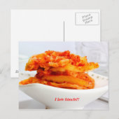 Carte Postale j'aime kimchi (Devant / Derrière)