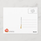 Carte Postale J'aime la beigne (Dos)