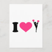 Carte Postale J'aime la chevelure (Devant)