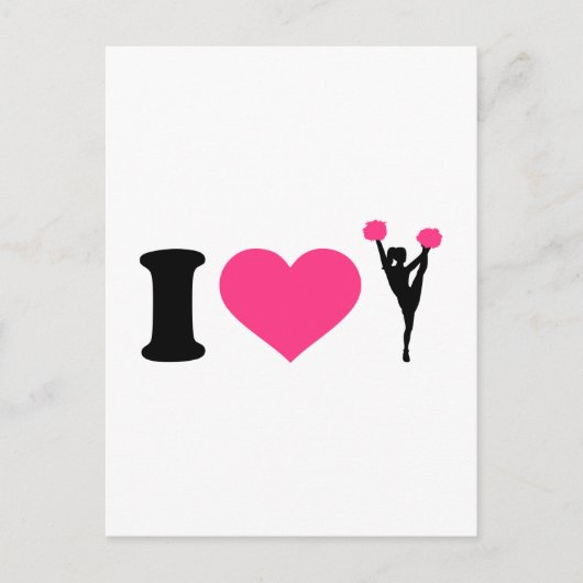 Carte Postale J'aime la chevelure (Devant)