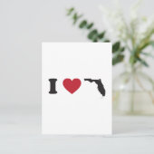 Carte Postale J'aime la Floride (Debout devant)