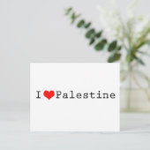 Carte Postale J'aime la Palestine (Debout devant)