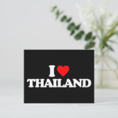 CARTE POSTALE J'AIME LA THAÏLANDE (Debout devant)