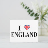Carte Postale J'aime l'Angleterre (Debout devant)