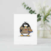 Carte Postale J'aime Latkes Penguin (Debout devant)