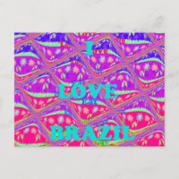 J'aime le Brésil : Belles couleurs traditionnelles