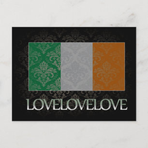 Carte Postale J'aime le Cool irlandais