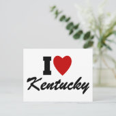 Carte Postale J'Aime Le Kentucky (Debout devant)