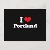 CARTE POSTALE J'AIME LE PORTLAND (Devant)