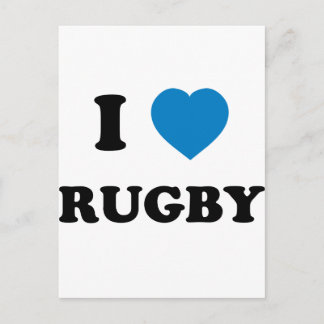 Carte Postale J'Aime Le Rugby