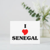 Carte Postale J'aime le Sénégal (Debout devant)