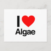 Carte Postale j'aime les algues (Devant)
