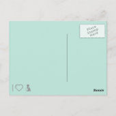 Carte Postale J'aime les armes brisées (Dos)