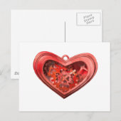 Carte Postale J'aime les engrenages (Devant / Derrière)