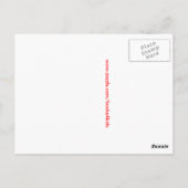 Carte Postale J'Aime Les Livres Pour Enfants (Dos)