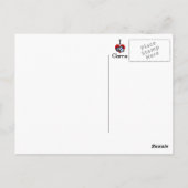 Carte Postale J'aime les palourdes (Dos)