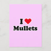 Carte Postale J'aime les rougets (Devant)