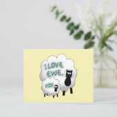 Carte Postale J'Aime L'Ewe, Mon Enfant ! (Debout devant)