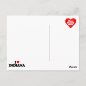 CARTE POSTALE J'AIME L'INDE (Dos)