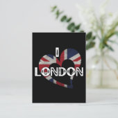 CARTE POSTALE J'AIME LONDRES (Debout devant)