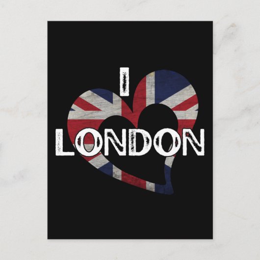 CARTE POSTALE J'AIME LONDRES (Devant)
