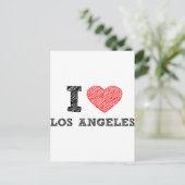 Carte Postale J'aime Los Angeles (Debout devant)