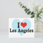 Carte Postale J'aime Los Angeles (Debout devant)