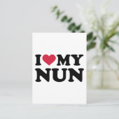 Carte Postale J'aime ma soeur (Debout devant)